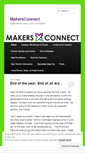 Mobile Screenshot of makersconnect.org