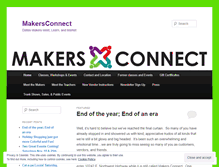 Tablet Screenshot of makersconnect.org
